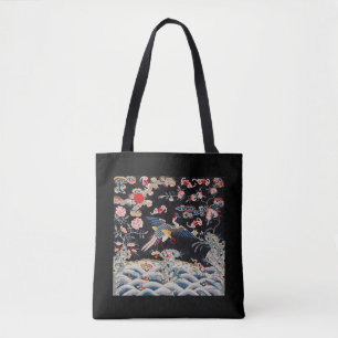 Tote Bag Dynastie Golden Pheasant & Quing/Chine impériale