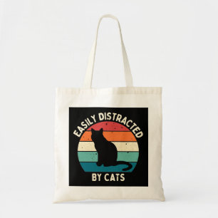 Tote Bag Easily Distracted By Cats