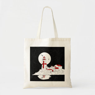 Tote Bag East Quoddy Head Phare plat
