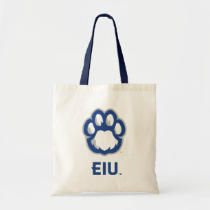 Tote Bag Eastern Illinois Panthers Empreinte de patte & EIU