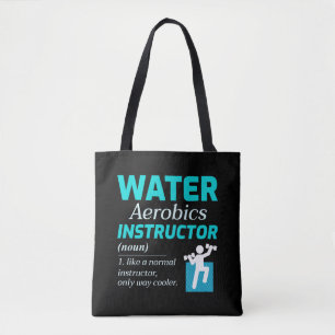 Tote Bag Eau Aérobic Fitness aquatique Aqua Exercice