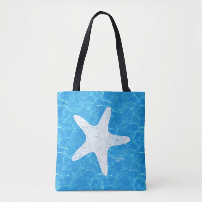 Tote Bag Eau Baby Starfish Fourre-tout (Devant)