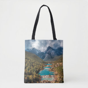 Tote Bag Eau   Blue Moon Lake, Chine