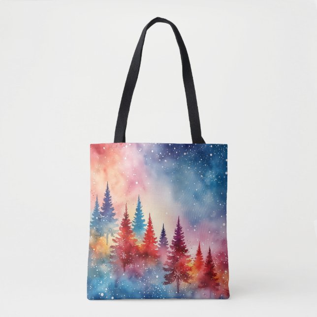 Tote Bag Eau de Noël paisible Fourre-tout (Devant)