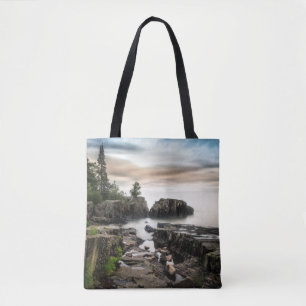 Tote Bag Eau   Lac Supérieur Grand Marais, Minnesota
