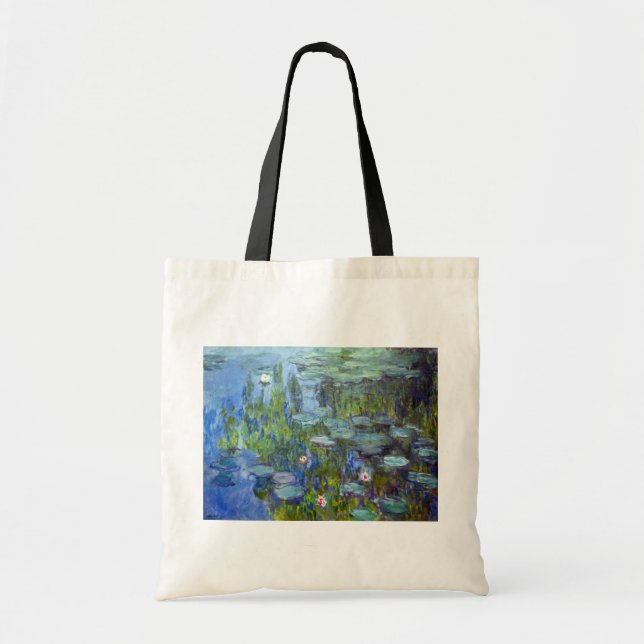 Tote Bag Eau Lily Pond, Monet (Devant)