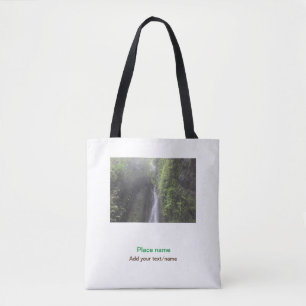 Tote Bag eau océan plage photo ajouter nom texte place été