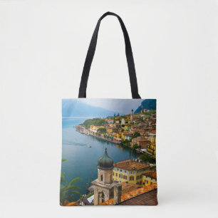 Tote Bag Eau San Benedetto Church Lake Garda, Italie