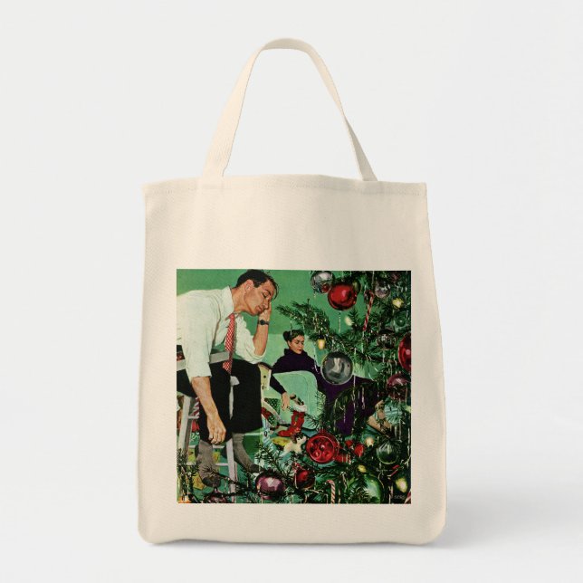 Tote Bag Ébarbage de l'arbre (Devant)