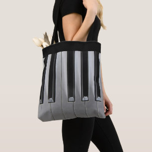 Tote Bag Ebony et Ivory 