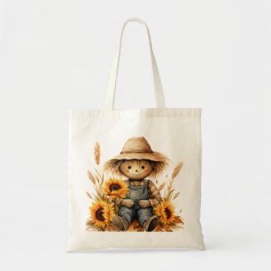 Tote Bag Écart avec tournesol