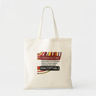 Tote Bag Écartez le mot. Le tronc commun est inacceptable