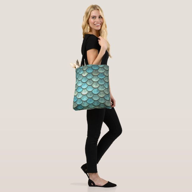 Tote Bag Échelle Fourre-tout de sirène (Sur le modèle)