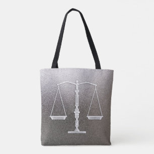 Tote Bag Échelles chiques de métallique graphique de la