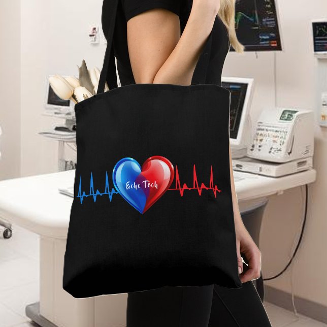 Tote Bag  Echo Tech - Cardiac Sonographer (Echo Tech - Cardiac Sonographer Tote Bag)