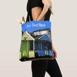 Tote Bag Échouez la photo anglaise de bord de la mer d'ét