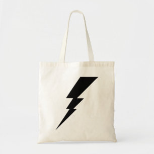 Tote Bag Éclair noir