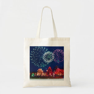 Tote Bag Éclairage de Noël décoratif personnalisé