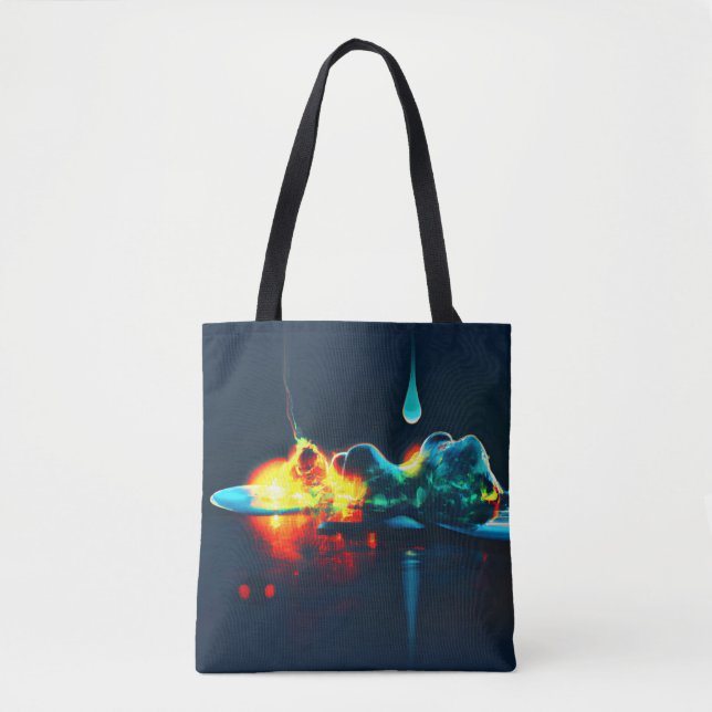 Tote Bag Éclairage Liquide (Devant)