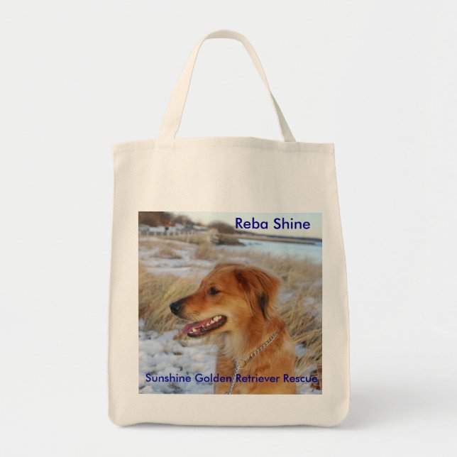 Tote Bag ÉCLAT Fourre-tout de REBA/sac de magasin - soleil (Devant)