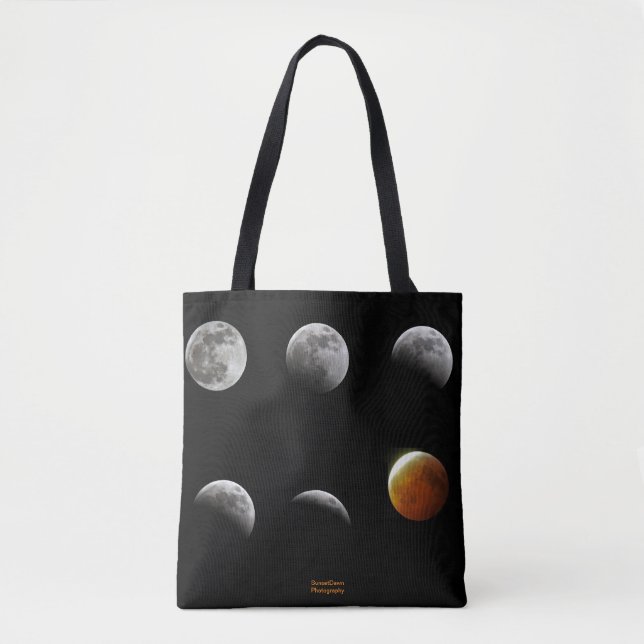 Tote Bag Éclipse Pleine lune (Devant)