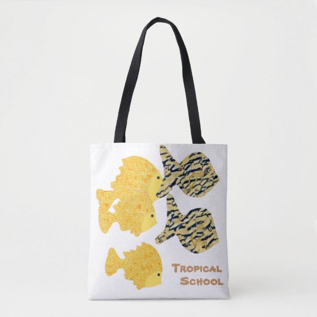 Tote Bag École tropicale (Devant)