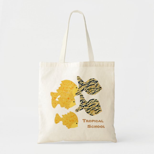 Tote Bag École tropicale (Devant)