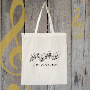 Tote Bag Écouter Beethoven Meilleur compositeur de musique 