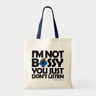 Tote Bag Écoutez La Petite Mlle Bossy