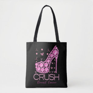 Tote Bag Écraser le cancer du sein Sensibilisation Bling r
