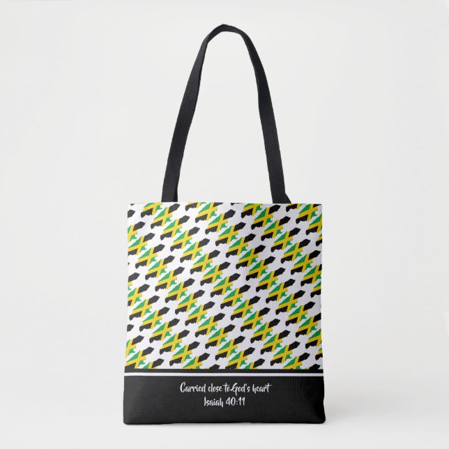 Tote Bag Écriture chrétienne JAMAICA Isaiah (Devant)
