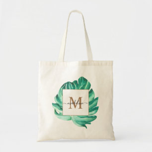 Tote Bag Écriture de monogramme minimaliste suisse au froma
