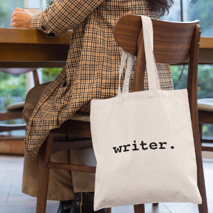 Tote Bag Écrivain réutilisable