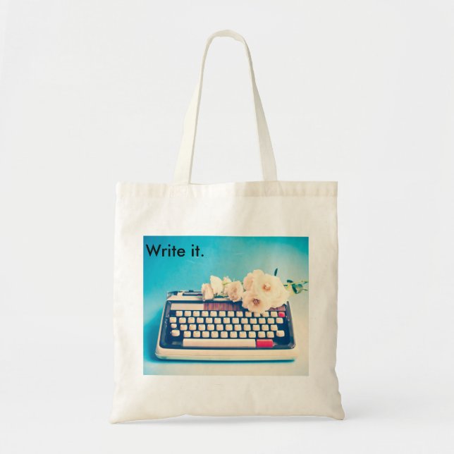 Tote Bag Écrivez votre propre histoire de vie (Devant)