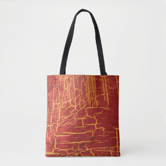 Tote Bag Ecrouler la vieille peinture sur une plaque d'acie