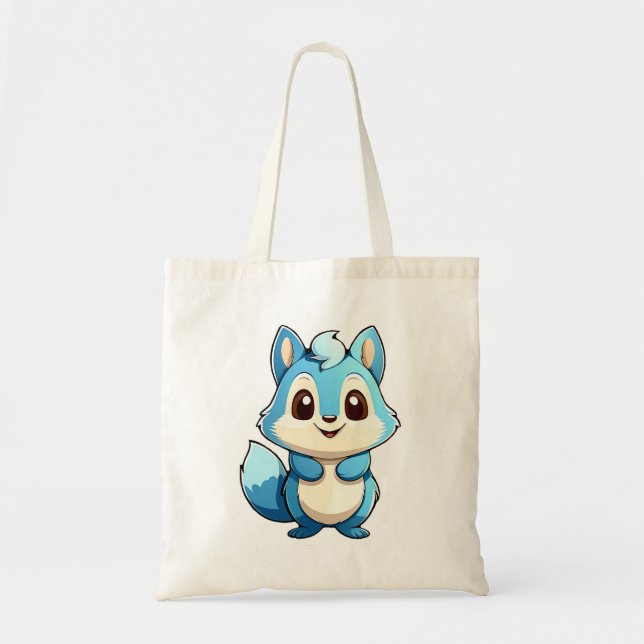 Tote Bag Écureuil animal adorable (Devant)