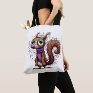 Tote Bag Écureuil d'hiver