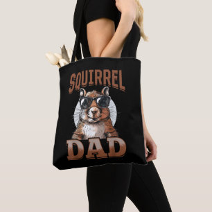 Tote Bag Écureuil drôle Animal Papa écureuil