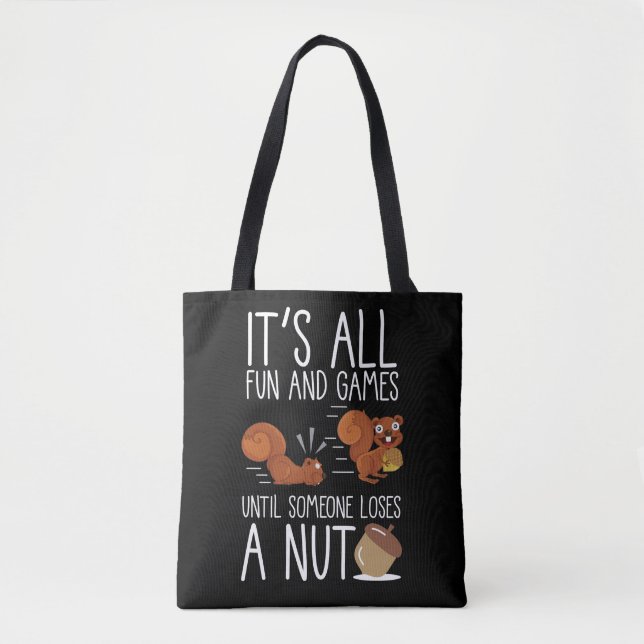 Tote Bag Écureuil d'un rongeur nut (Devant)