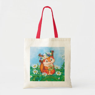 Tote Bag écureuil orange