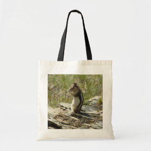 Tote Bag Écureuil terrestre à manteau doré à Glacier I