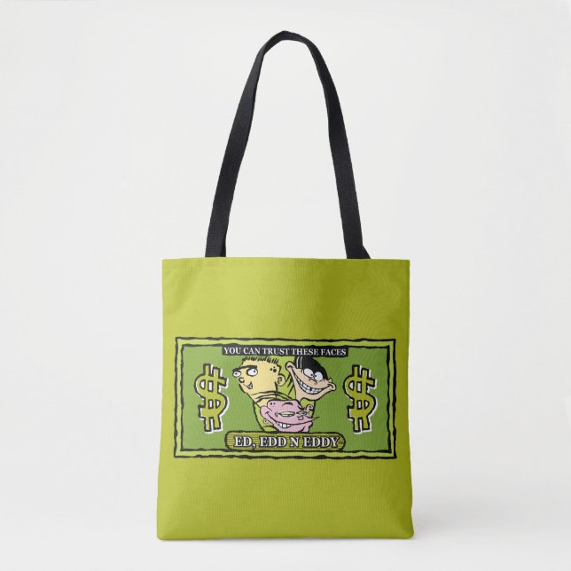 Tote Bag Ed, Edd, n Eddy Dollar Bill (Devant)