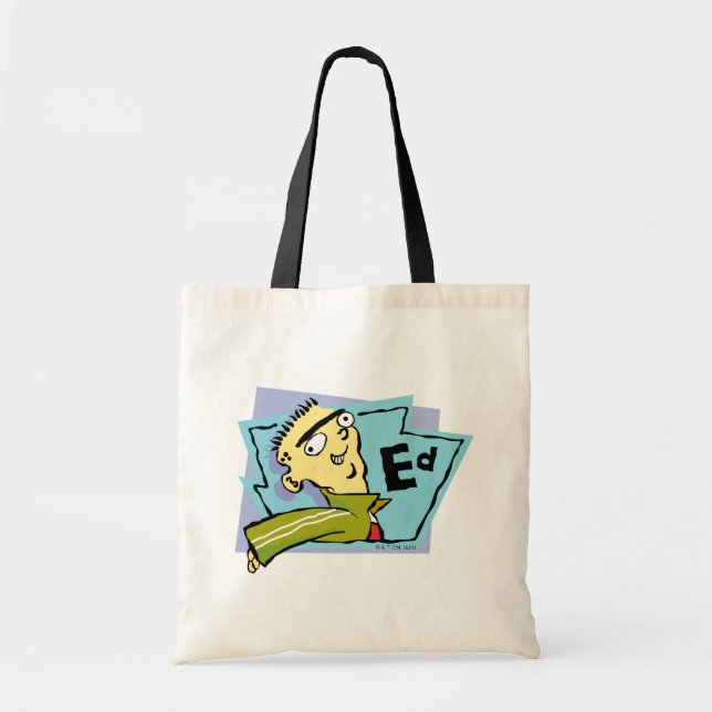 Tote Bag Ed - Graphique de caractères (Devant)