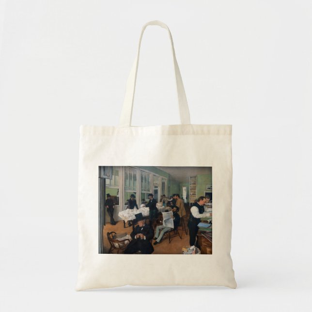 Tote Bag Edgar Degas - Bureau de coton à la Nouvelle-Orléan (Devant)