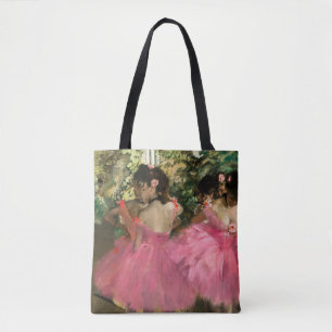 Tote Bag Edgar Degas - Danseurs en rose
