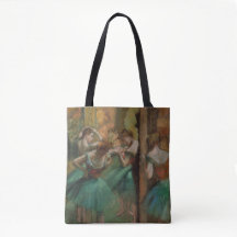 Edgar Degas Danseurs rose et vert