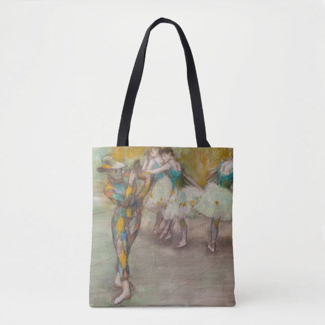 Tote Bag Edgar Degas - Harlequin Dance (Devant)