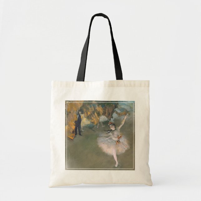 Tote Bag Edgar Degas | L'étoile ou la danseuse sur scène (Devant)