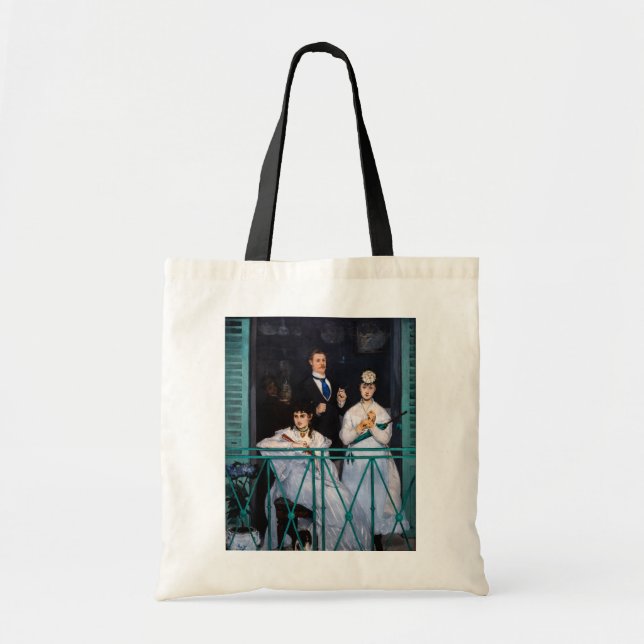 Tote Bag Edouard Manet - Balcon / Le Balcon (Devant)