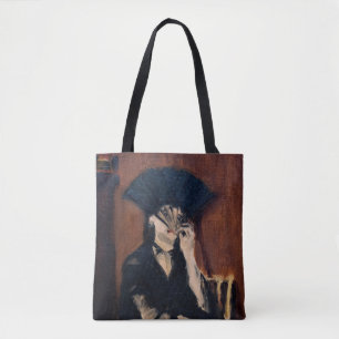 Tote Bag Edouard Manet - Berthe Morisot avec un éventail
